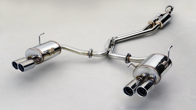 GANADOR VERTEX SPORTS POLISHED EXHAUST FOR SUBARU WRX S4 FA24 2,387CC TURBO GDS-417PO