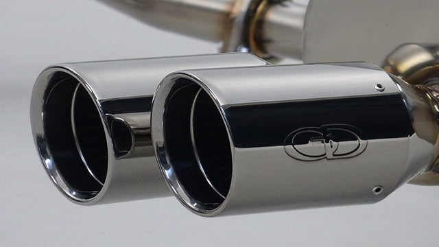 GANADOR VERTEX SPORTS POLISHED EXHAUST FOR SUBARU WRX S4 FA24 2,387CC TURBO GDS-417PO