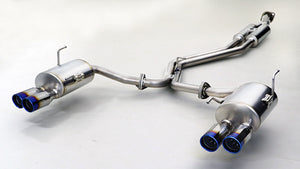 GANADOR VERTEX SPORTS TITANIUM POLISHED EXHAUST FOR SUBARU WRX S4 FA24 2,387CC TURBO GDS-417TPO