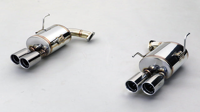 GANADOR VERTEX SPORTS POLISHED EXHAUST FOR SUBARU WRX S4 FA24 2,387CC TURBO GDS-418PO