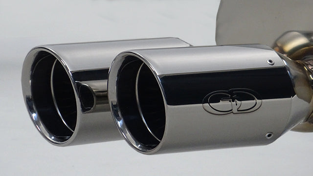 GANADOR VERTEX SPORTS POLISHED EXHAUST FOR SUBARU WRX S4 FA24 2,387CC TURBO GDS-418PO