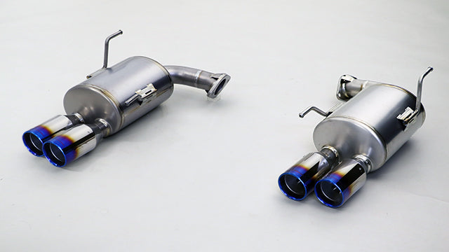 GANADOR VERTEX SPORTS TITANIUM POLISHED EXHAUST FOR SUBARU WRX S4 FA24 2,387CC TURBO GDE-418TPO