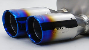 GANADOR VERTEX SPORTS TITANIUM POLISHED EXHAUST FOR SUBARU WRX S4 FA24 2,387CC TURBO GDE-418TPO