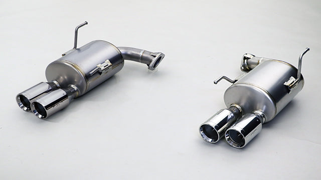 GANADOR VERTEX SPORTS TITANIUM POLISHED EXHAUST FOR SUBARU WRX S4 FA24 2,387CC TURBO GDE-418TPO