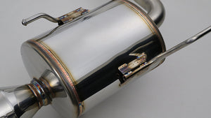 GANADOR VERTEX SPORTS POLISHED EXHAUST FOR SUBARU LEVORG 2.4 FA24 GDS-419PO
