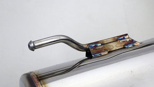GANADOR VERTEX SPORTS POLISHED EXHAUST FOR SUBARU LEVORG 2.4 FA24 GDS-419PO
