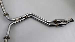 GANADOR VERTEX SPORTS POLISHED EXHAUST FOR SUBARU LEVORG 2.4 FA24 GDS-419PO