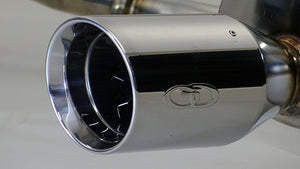 GANADOR VERTEX SPORTS POLISHED EXHAUST FOR SUBARU LEVORG 2.4 FA24 GDS-419PO