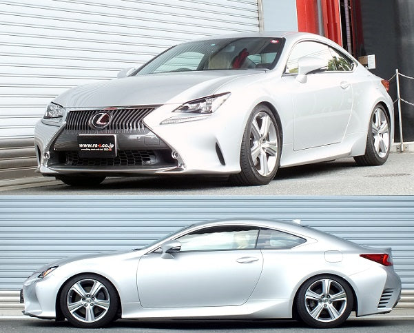 RS-R BEST-I COILOVER SUSPENSION RECOMMENDED SPRING RATE FOR LEXUS RC350 GSC10 LIT104M