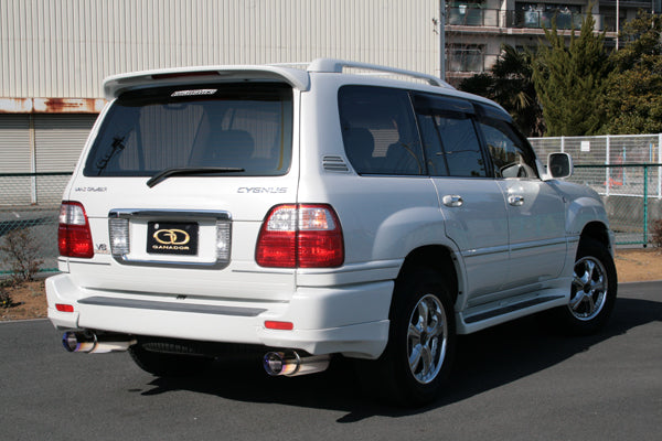 GANADOR PBS-S BLUE EXHAUST FOR TOYOTA LAND CRUISER 100 GASOLINE GH-UZJ100W GF-UZJ100WFITTEDPOSSIBLE 2UZ-FE 4.700CC GVE-001BL