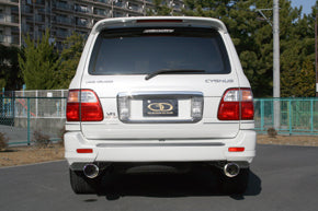 GANADOR PBS-S BLUE EXHAUST FOR TOYOTA LAND CRUISER 100 GASOLINE GH-UZJ100W GF-UZJ100WFITTEDPOSSIBLE 2UZ-FE 4.700CC GVE-001BL