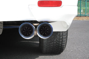 GANADOR PBS BLUE EXHAUST FOR TOYOTA LAND CRUISER 100 GASOLINE GH-UZJ100W GF-UZJ100WFITTEDPOSSIBLE 2UZ-FE 4.700CC GVE-002BL
