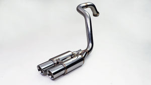 GANADOR VERTEX 4WD SUV POLISHED EXHAUST FOR TOYOTA LAND CRUISER PRADO GDJ150W 151W MODELLISTA KOUKI 1GD-FTV 2,754CC DIESEL GVE-025MPO