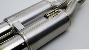 GANADOR VERTEX 4WD SUV TITANIUM POLISHED EXHAUST FOR TOYOTA LAND CRUISER PRADO GDJ150W 151W 1GD-FTV 2,754CC DIESEL GVE-025TPO
