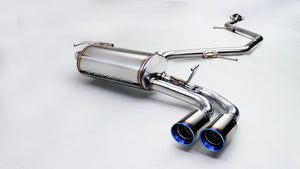 GANADOR VERTEX 4WD SUV BLUE EXHAUST FOR TOYOTA C-HR HYBRID GASOLINE TURBO 2WD GR SPORT ZYX10 ZYX11 NGX10 6MT GR SPORT MT 2ZR-FXE 1,797CC GVE-030BL