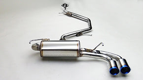 GANADOR VERTEX 4WD SUV BLUE EXHAUST FOR TOYOTA C-HR HYBRID GASOLINE TURBO 2WD GR SPORT ZYX10 ZYX11 NGX10 6MT GR SPORT MT 2ZR-FXE 1,797CC GVE-030BL