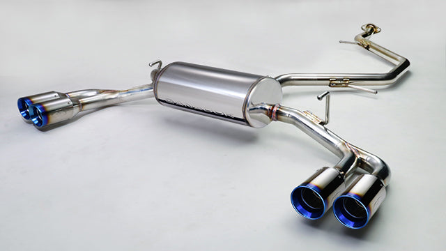 GANADOR VERTEX 4WD SUV BLUE EXHAUST FOR TOYOTA C-HR GR SPORT GASOLINE TURBO 2WD HYBRID NGX10 6MT ZYX10 ZYX11 GR SPORT TRD 2ZR-FXE 1,797CC GVE-031DBL