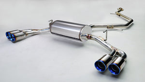 GANADOR VERTEX 4WD SUV BLUE EXHAUST FOR TOYOTA C-HR GR SPORT GASOLINE TURBO 2WD HYBRID NGX10 6MT ZYX10 ZYX11 GR SPORT TRD 2ZR-FXE 1,797CC GVE-031DBL