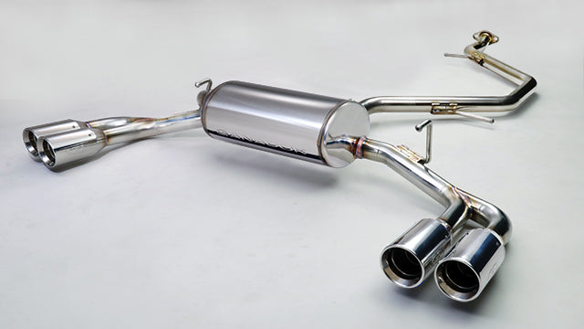 GANADOR VERTEX 4WD SUV POLISHED EXHAUST FOR TOYOTA C-HR GR SPORT TURBO GASOLINE 2WD HYBRID ZYX11 NGX10 6MT ZYX10 GR SPORT TRD 8NR-FTS 1,196CC GVE-031DPO