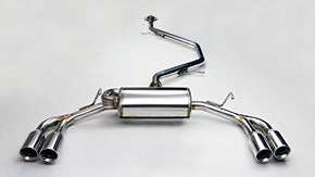GANADOR VERTEX 4WD SUV POLISHED EXHAUST FOR TOYOTA C-HR GR SPORT TURBO GASOLINE 2WD HYBRID ZYX11 NGX10 6MT ZYX10 GR SPORT TRD 8NR-FTS 1,196CC GVE-031DPO