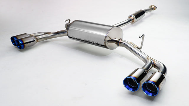 GANADOR VERTEX 4WD SUV BLUE EXHAUST FOR TOYOTA C-HR GASOLINE TURBO NGX50 MODELLISTA 8NR-FTS 1,196CC GVE-033ABL