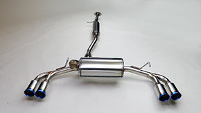 GANADOR VERTEX 4WD SUV BLUE EXHAUST FOR TOYOTA C-HR GASOLINE TURBO NGX50 8NR-FTS 1,196CC GVE-033BL