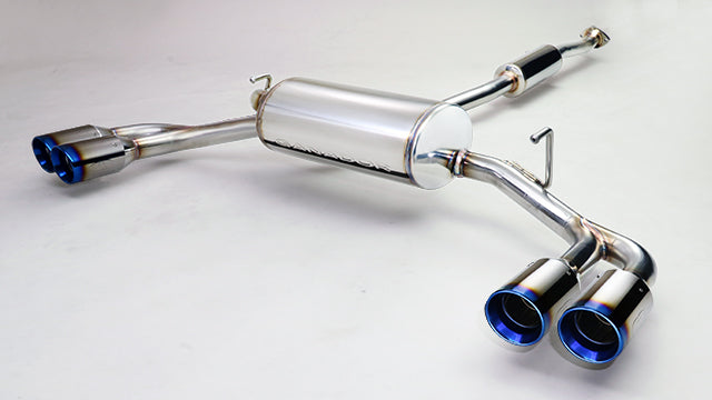GANADOR VERTEX 4WD SUV BLUE EXHAUST FOR TOYOTA C-HR GASOLINE TURBO NGX50 TRD 8NR-FTS 1,196CC GVE-033DBL