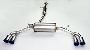 GANADOR VERTEX 4WD SUV BLUE EXHAUST FOR TOYOTA C-HR GASOLINE TURBO NGX50 TRD 8NR-FTS 1,196CC GVE-033DBL