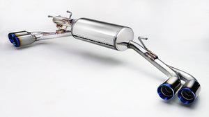 GANADOR VERTEX 4WD SUV BLUE EXHAUST FOR SUBARU XV GT7 FB20 1,995CC GVE-034BL