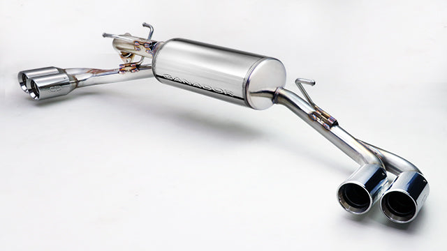 GANADOR VERTEX 4WD SUV POLISHED EXHAUST FOR SUBARU XV GT7 FB20 1,995CC GVE-034PO