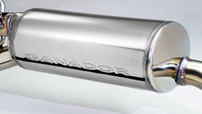 GANADOR VERTEX 4WD SUV BLUE EXHAUST FOR SUBARU XV GT7 FB20 1,995CC GVE-035BL