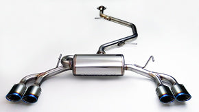 GANADOR VERTEX 4WD SUV BLUE EXHAUST FOR TOYOTA C-HR HYBRID GASOLINE TURBO ZYX10 ZYX11 NGX10 6MT MODELLISTA 8NR-FTS 1,196CC GVE-039MBL