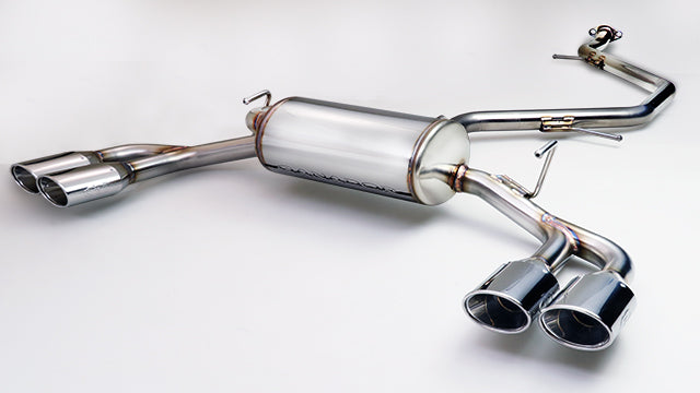 GANADOR VERTEX 4WD SUV POLISHED EXHAUST FOR TOYOTA C-HR HYBRID GASOLINE TURBO ZYX10 ZYX11 NGX10 6MT MODELLISTA 8NR-FTS 1,196CC GVE-039MPO