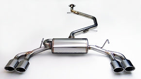 GANADOR VERTEX 4WD SUV POLISHED EXHAUST FOR TOYOTA C-HR HYBRID GASOLINE TURBO ZYX10 ZYX11 NGX10 6MT MODELLISTA 8NR-FTS 1,196CC GVE-039MPO