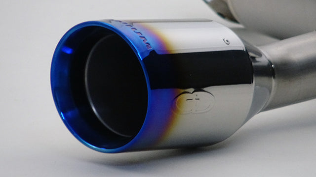 GANADOR VERTEX 4WD SUV TITANIUM BLUE EXHAUST FOR MITSUBISHI DELICA D5 CV1W 4N14 2,267CC GVE-040TBL