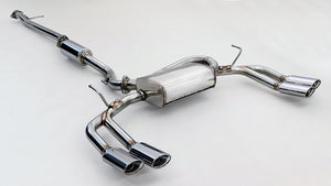 GANADOR VERTEX 4WD SUV POLISHED EXHAUST FOR NISSAN X-TRAIL HNT32 5BA NT32 MR20DD GVE-047PO