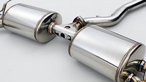 GANADOR VERTEX 4WD SUV POLISHED EXHAUST FOR TOYOTA HARRIER MXUA80 2WD MXUA85 4WD MODELLISTA M20A-FKS 1,986CC GVE-048MPO