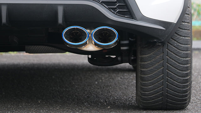 GANADOR VERTEX 4WD SUV BLUE EXHAUST FOR TOYOTA YARIS CROSS GASOLINE MXPJ10 2WD MXPB10 GR SPORT M15A-FKS 1,490CC GVE-052GBL