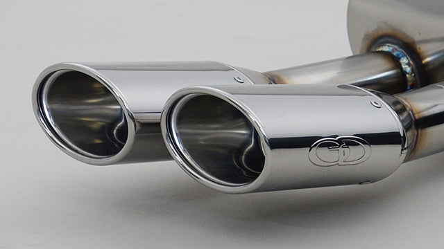 GANADOR VERTEX 4WD SUV POLISHED EXHAUST FOR TOYOTA YARIS CROSS GASOLINE MXPJ10 2WD MXPB10 GR SPORT M15A-FXE 1NM-1MM 1,490CC GVE-052GPO