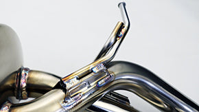 GANADOR VERTEX 4WD SUV POLISHED EXHAUST FOR MITSUBISHI ECLIPSE CROSS GL3W 4B12 MIVEC 2,359CC GVE-053PO