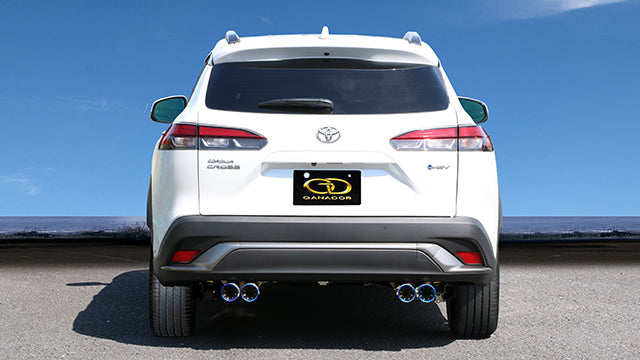 GANADOR VERTEX 4WD SUV TITANIUM BLUE EXHAUST FOR TOYOTA COROLLA CROSS ZVG13 MXGA10 2WD ZVG11 ZSG10 MODELLISTA 2ZR-FXE 1,797CC GVS-057TBL
