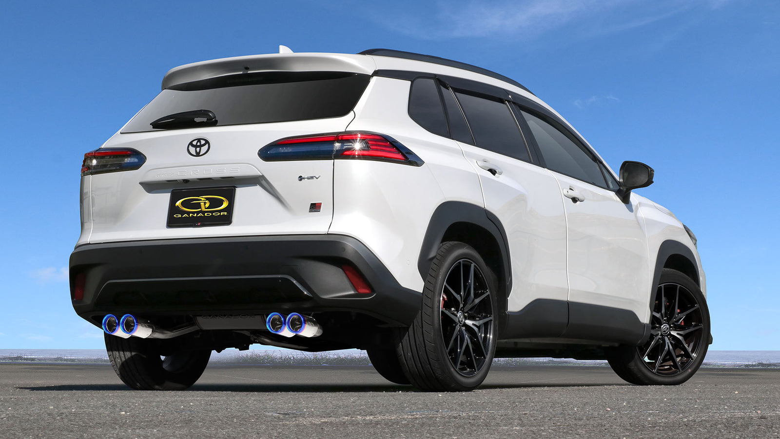 GANADOR VERTEX 4WD SUV BLUE EXHAUST FOR TOYOTA COROLLA CROSS MXGH15 M20A-FXS 1,986CC 1VM-1WM GVS-063BL