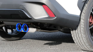 GANADOR VERTEX 4WD SUV BLUE EXHAUST FOR TOYOTA COROLLA CROSS MXGH15 M20A-FXS 1,986CC 1VM-1WM GVS-063BL