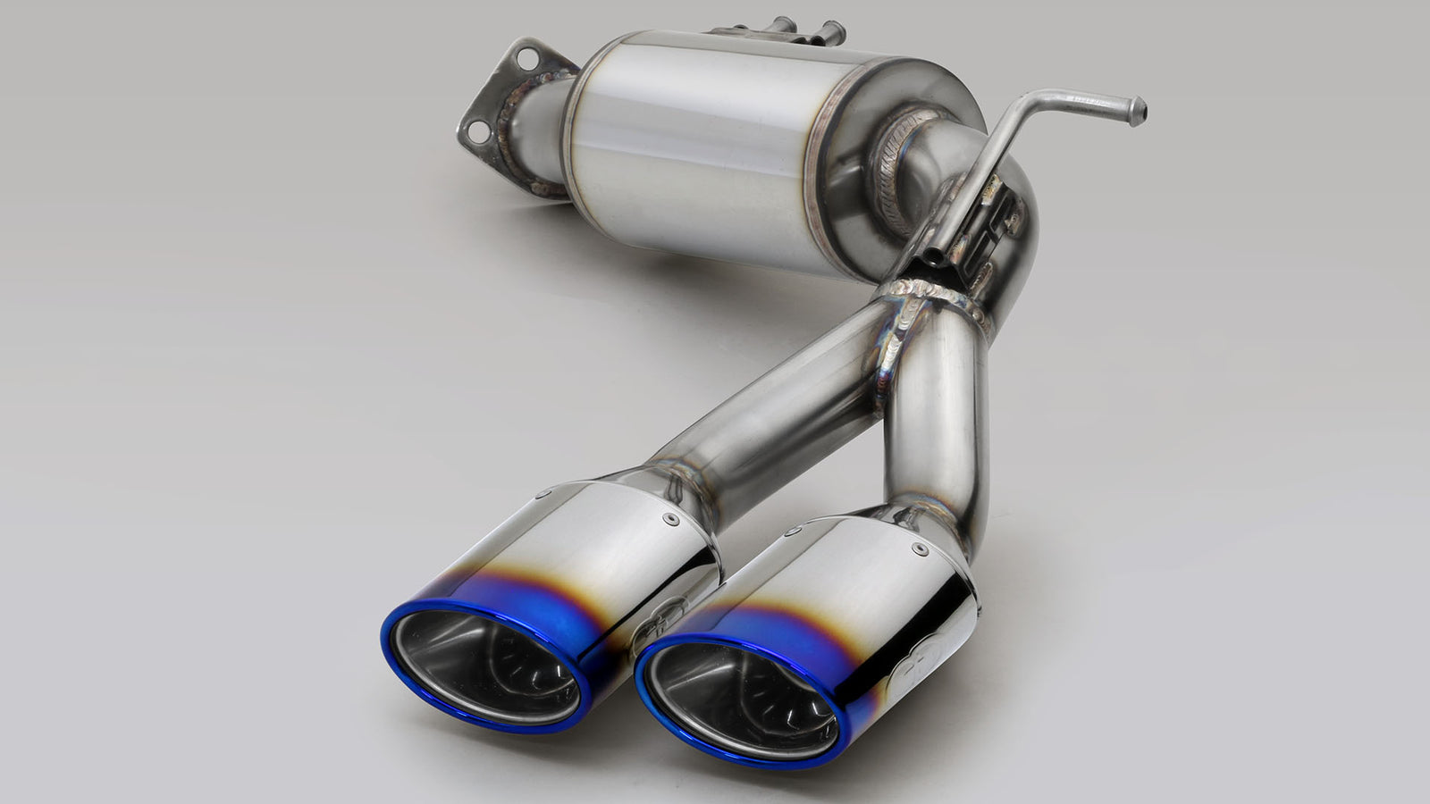 GANADOR VERTEX 4WD SUV TITANIUM BLUE EXHAUST FOR MITSUBISHI DELICA D5 CV1W 4N14 2,267CC DIESEL TURBO GVS-065TBL