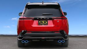 GANADOR VERTEX 4WD SUV BLUE EXHAUST FOR TOYOTA RAV4 PHEV AXAP64 AT A25A-FXS 2.487CC GVS-066GBL