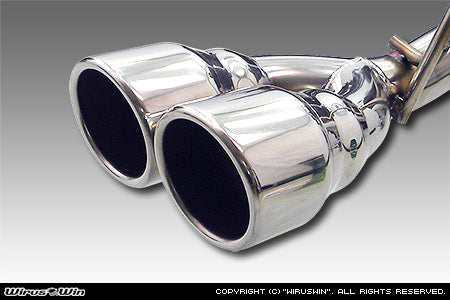 WIRUS WIN TWIN MUFFLER STANDARD FOR DAIHATSU HIJET 3BD-S500P 3BD-S510P WIRUS-WIN-00078