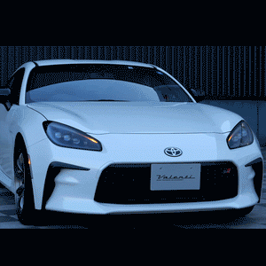 VALENTI JEWEL HEADLAMP ULTRA CLEAR LENS GLOSS BLACK FOR TOYOTA GR86 ZN8 SUBARU BRZ ZD8 HL86GRZU-CG-1