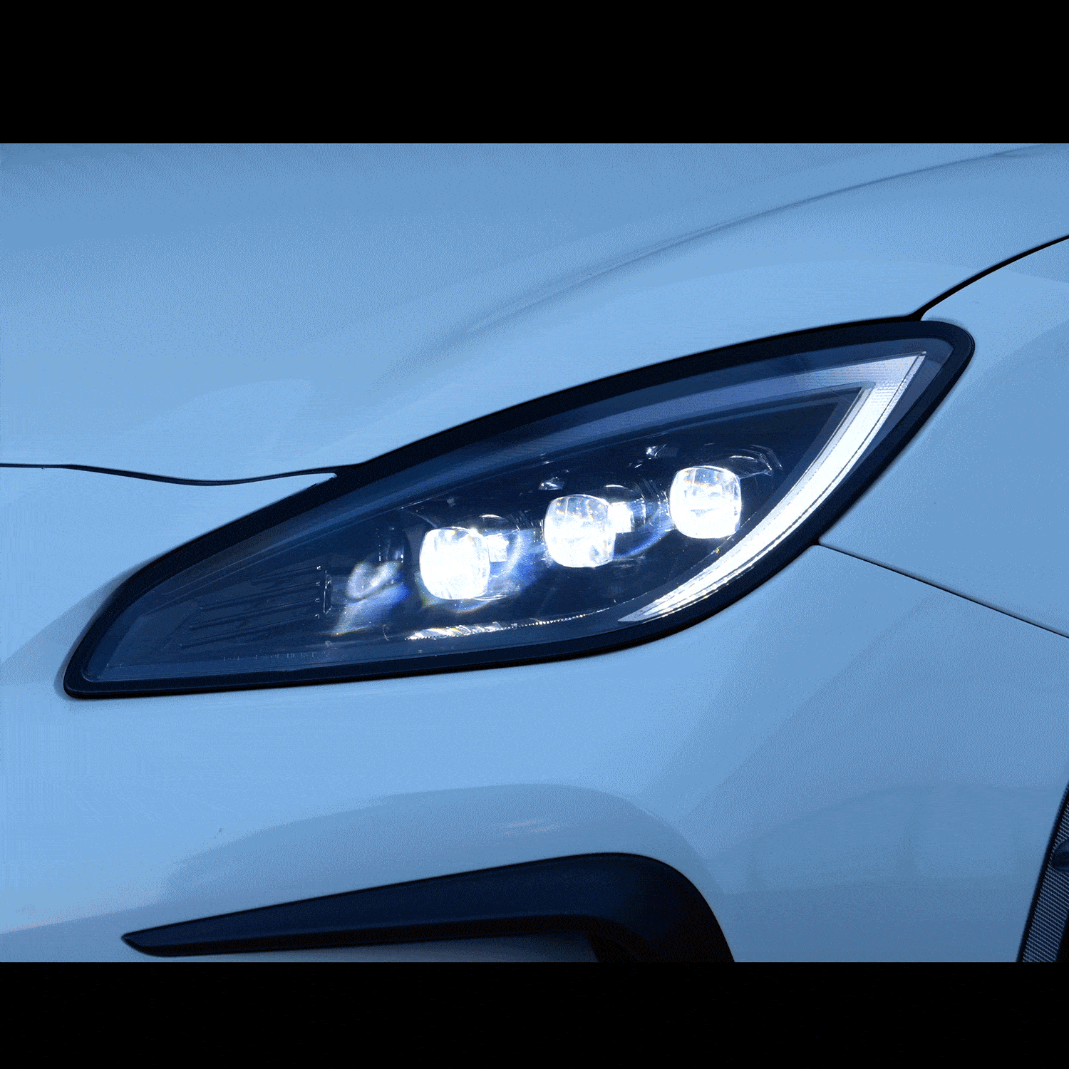 VALENTI JEWEL HEADLAMP ULTRA CLEAR LENS GLOSS BLACK FOR TOYOTA GR86 ZN8 SUBARU BRZ ZD8 HL86GRZU-CG-1