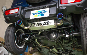 GREDDY XROSS EXHAUST G-STYLE EXHAUST FOR SUZUKI JIMNY 3BA-JC74W K15B 10193802