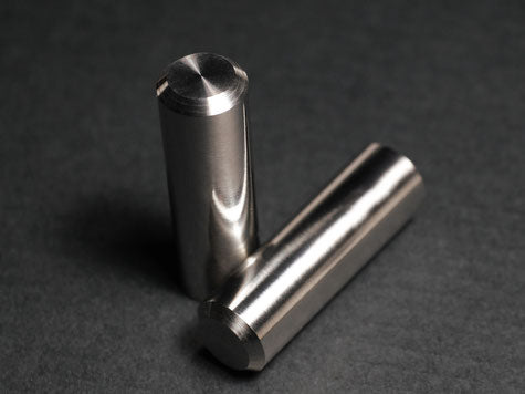 RETROACTIVE STAINLESS STEEL CONTROLKNOB COVERS 1 SET 2 PIECES FOR  RETROACTIVE-00005